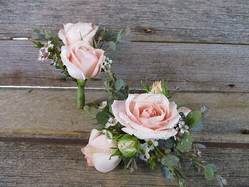 Light Pink Corsage and Boutonniere