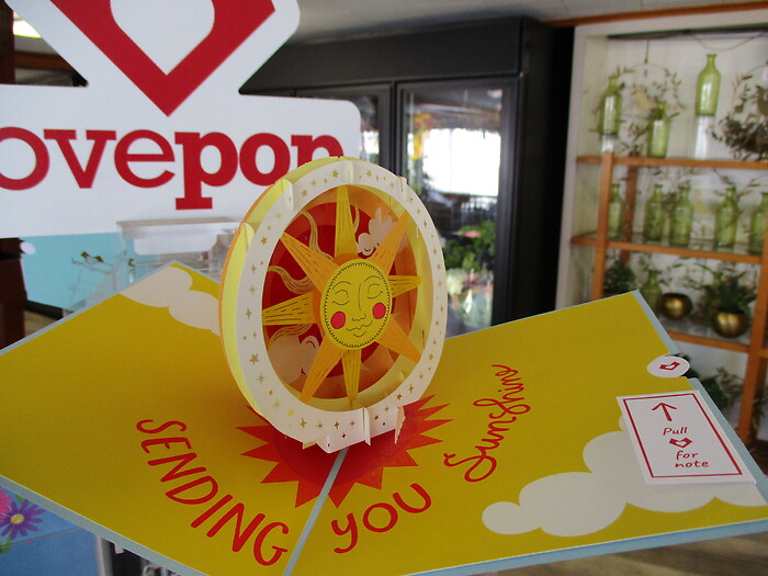 Lovepop Greeting Card (Sending Sunshine)
