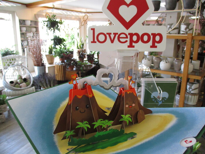 Lovepop Greeting Card (I Lava You)
