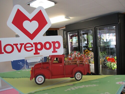 Lovepop Greeting Card (Garden Truck)