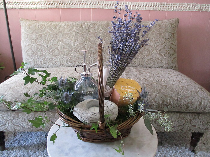 Live Well Lavender Basket