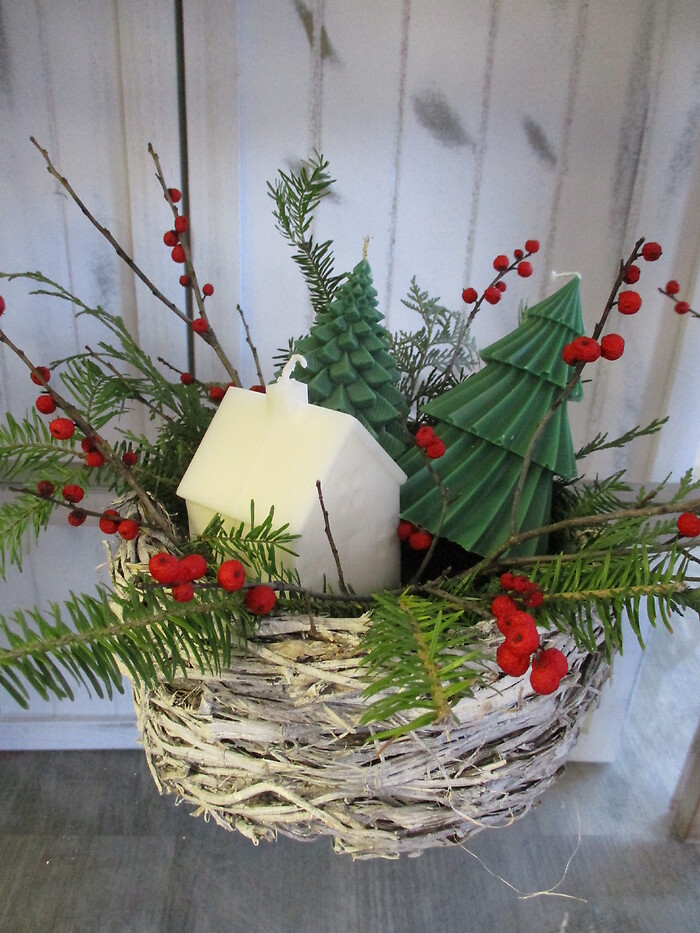 Scented Candle Gift Basket