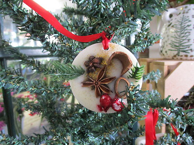 Scented Soy Ornament