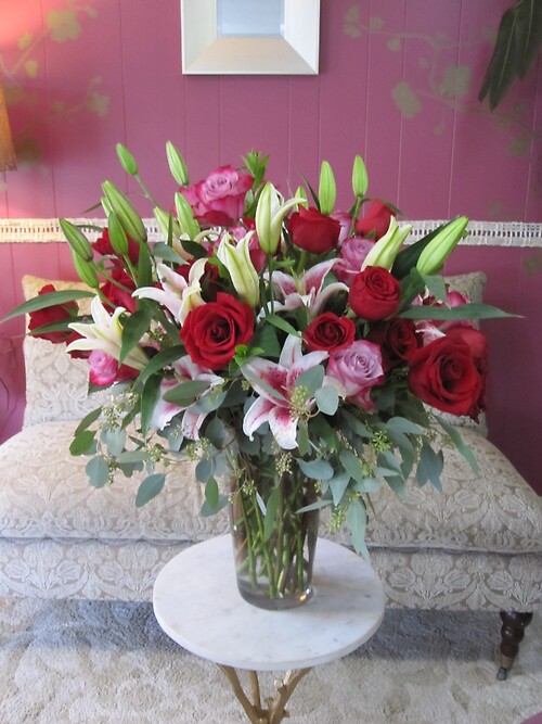Premium Rose and Lily Bouquet
