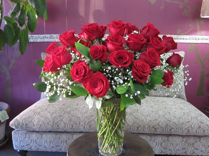 3 Dozen Red Roses