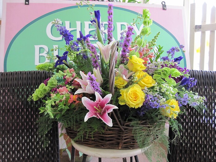 Lily and Rose Basket