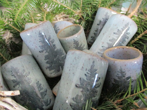 Handcrafted Taper Candle Holder (tree)