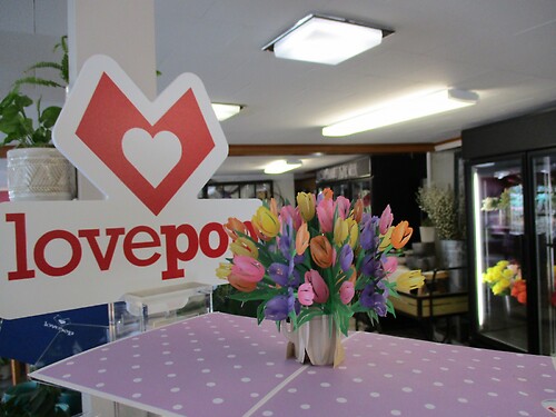 Lovepop Greeting Card (Tulip Arrangement)
