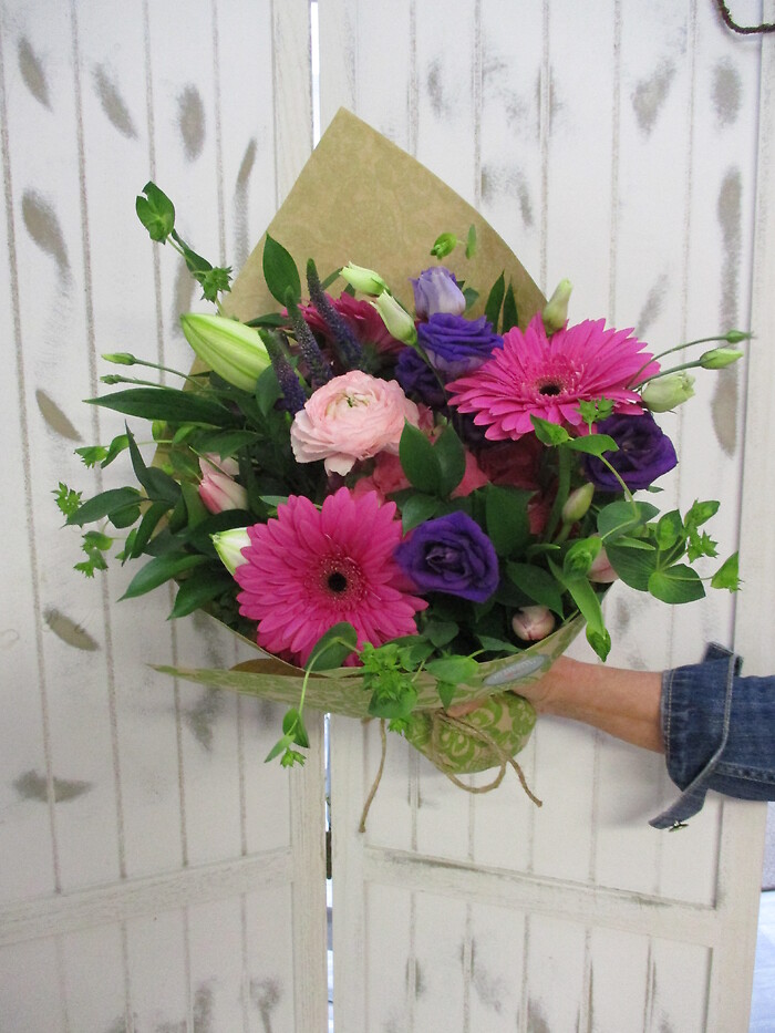 Beautiful Blooms Wrapped Bouquet