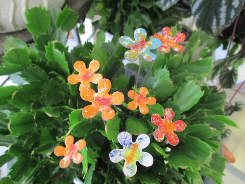 Copper Flower Pick (Small)